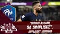 Equipe de France : "Giroud assume sa simplicité", Juninho applaudit le meilleur buteur de l’histoire des Bleus