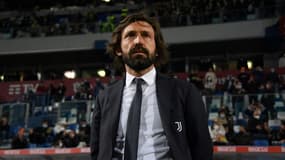 L'entraîneur de la Juventus, Andrea Pirlo, avant la la finale de la Coupe d'Italie contre l'Atalanta, à Reggio d'Emilie, le 19 mai 2021  