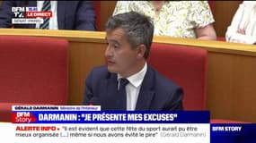 Gérald Darmanin: "Je n'ai pas à donner la nationalité des personnes que nous interpellons"