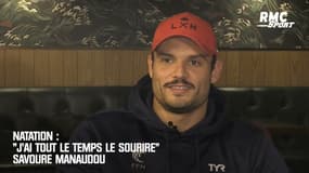 Natation : "J'ai tout le temps le sourire" savoure Manaudou 