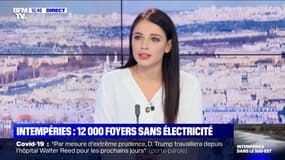 Intempéries: 12 000 foyers sans électricité - 03/10