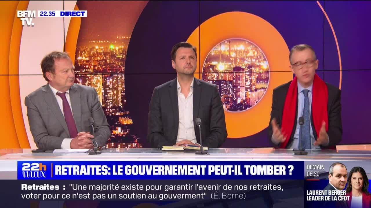 Retraites le gouvernement peutil tomber ? 14/03 Retraites le gouvernement peutil tomber ? 14/03