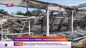 Ecole incendiée à La Verrière : une rentrée particulière 