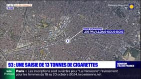 Seine-Saint-Denis: 13 tonnes de cigarettes de contrebande saisies, neuf hommes interpellés