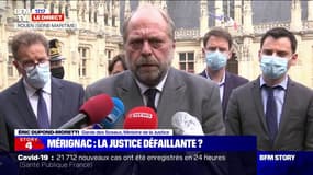 "Je n'aurais pas la main qui tremble": Éric Dupond-Moretti s'exprime après le féminicide à Mérignac