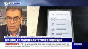 Masque obligatoire à Lyon: le vice-président de la Métropole attend que le préfet "donne le signe de mise en marche"