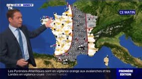 La pluie recouvrira l'Hexagone ce vendredi