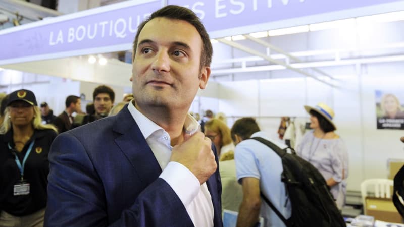 Florian Philippot le 17 septembre 2016 à Fréjus. 