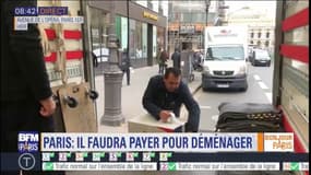 Paris: dès février prochain, il faudra payer pour stationner lors d'un déménagement 