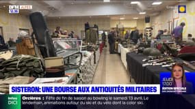 Sisteron: la 43e édition de la Bourse aux antiquités militaires a eu lieu ce week-end
