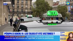 Périphérique à 50km/h: les taxis et VTC victimes?