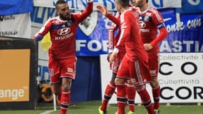 Anthony Lacazette et les Lyonnais