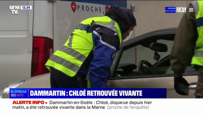 Dammartin-en-Goële: Chloé, disparue depuis hier matin, a été retrouvée vivante dans la Marne