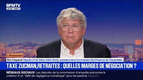 Budget 2026: "Il n'y aura pas de taxation proposée par le gouvernement, à hauteur de ce qu'il faudrait", assure Éric Coquerel, député LFI de Seine-Saint-Denis 