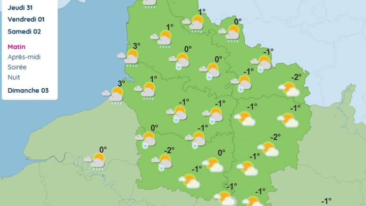 Des flocons sont attendus dans le Nord de la France début avril, selon Météo-France