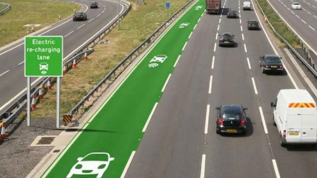 Le ministère des transports va investir 500 millions de livres sterling (environ 700 millions d'euros) sur cinq ans pour faire de l'Angleterre un territoire en pointe sur les routes à induction.
