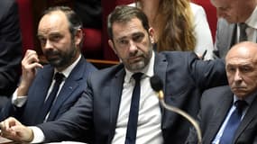 Christophe Castaner a jugé que l'interview d'Emmanuel Macron était un "combat de coqs"