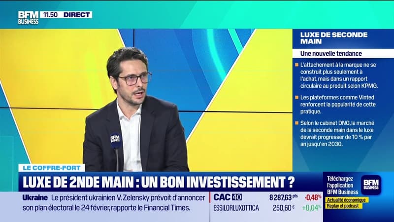 Le coffre-fort : Luxe de seconde main, un bon investissement ? - 11/02