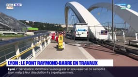 Pont Raymond-Barre en travaux: la circulation cycliste et piétonne est maintenue