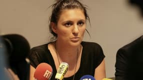 Sandra Bertin, ici le 24 juillet 2015 à Nice, la policière municipale qui assure avoir subi des pressions après l'attentat de Nice pour modifier un rapport sur le dispositif de sécurité, a déposé une nouvelle plainte après le classement ...