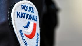 Un écusson de la police nationale (image d'illustration)