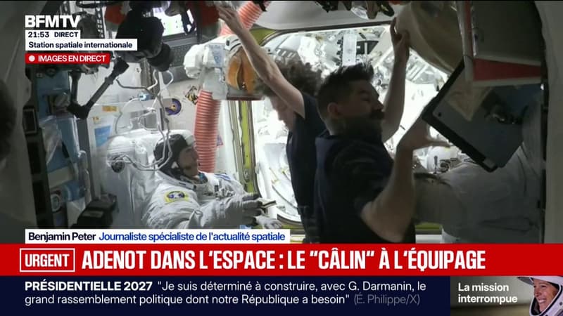 Sophie Adenot: l'astronaute française est rentrée dans la Station spatiale internationale