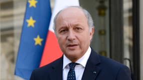 Le ministre des Affaires étrangères, Laurent Fabius