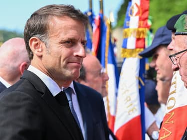 Emmanuel Macron à Tulle, le 10 juin 2024