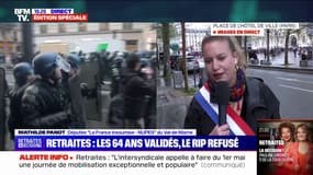 Mathilde Panot: "Il y a un seul souverain dans notre République et ce souverain reste le peuple"