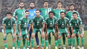 L'équipe d'Algérie face à la Mauritanie, le 23 janvier 2024 à la CAN