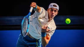 Arthur Cazaux lors du 8e de finale de l'Open d'Australie, le 22 janvier 2024.