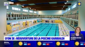 Lyon: la piscine Garibaldi rouvre après un an de fermeture pour travaux