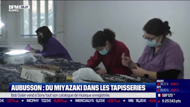 La France qui résiste : Aubusson, du Miyazaki dans les tapisseries, par Nathan Cocquempot - 25/01