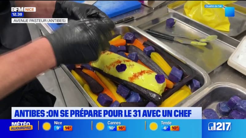 Antibes: un repas préparé avec un chef pour le Réveillon