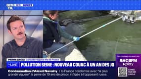 Pollution de la Seine pour les JO: "On n'est pas à l'abri que ça se reproduise" affirme Pierre Liscia, conseiller régional d''Île-de-France