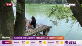 Canicule: vigilance renforcée sur les bords de Marne face aux baignades interdites