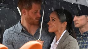 Le prince Harry et Meghan Markle, le 17 octobre en Australie