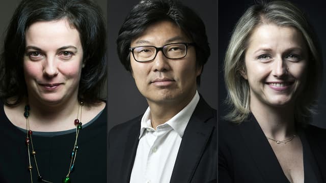 Emmanuelle Cosse, jean-Vincent Placé et Barbara Pompili font leur entrée au gouvernement.