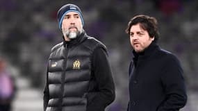 Toulouse-OM : Igor Tudor et Javier Ribalta 