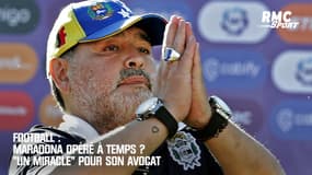 Football : Maradona opéré à temps ? "Un miracle" pour son avocat
