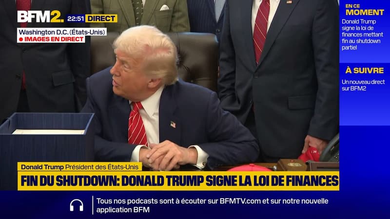 Iran: "Nous négocions en ce moment même" assure le président Donald Trump