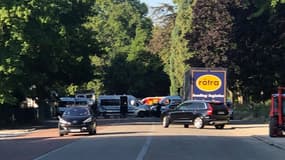 Une opération d'évacuation de gens du voyages a lieu ce mercredi au bois de Boulogne.