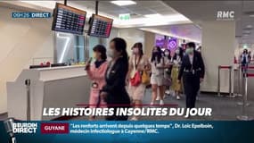 En manque de voyages, ces passagers font semblant de prendre l'avion à l'aéroport de Taïwan