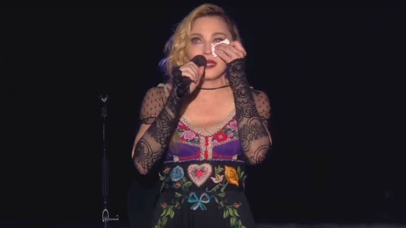 Madonna en concert à Stockholm le 15 novembre 2015