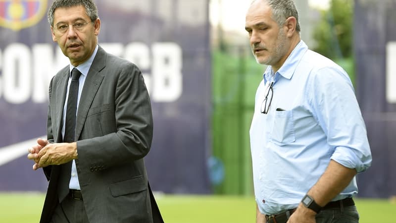Josep Bartomeu et Andoni Zubizarreta