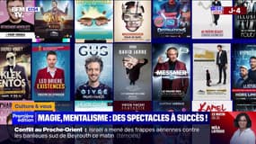 Magie, mentalisme : des spectacles à succès ! - 01/11