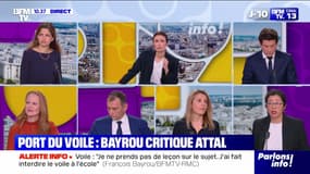 Port du voile : Bayrou critique Attal - 27/05