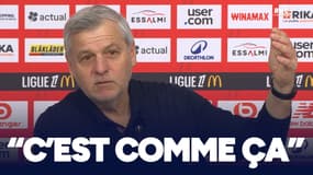 Lille 1-0 Montpellier : "C'est comme ça", Genesio fatigué de justifier ses choix