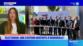 Une station-service 100% électrique gratuite à Marseille 