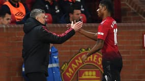 Ole Gunnar Solskjaer et Marcus Rashford